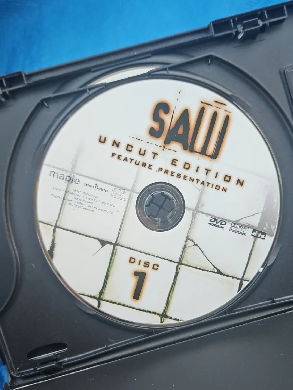 🌟3/$25🌟Saw Uncut Edition Widescreen DVD - Picture 5 of 6